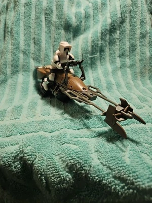 Star Wars Imperial Speeder Bike Scout Trooper 8" Air Hogs RC Model NO REMOTE - Image 1 of 4