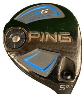 Ping G 5 Wood 17.5 RH 65g Alta Stiff Graphite 42 In Nice Grip HC Great Condition - Picture 1 of 21