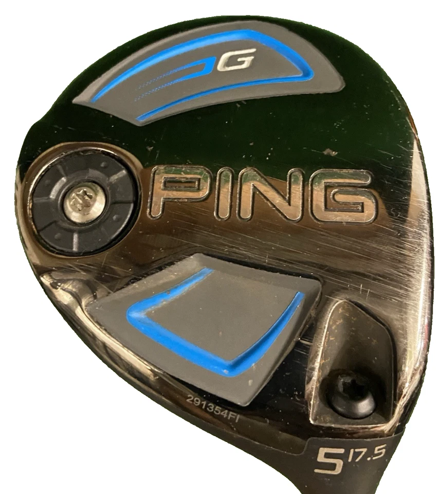 Ping G 5 Wood 17.5 RH 65g Alta Stiff Graphite 42 In Nice Grip HC Great Condition - Image 1 of 4