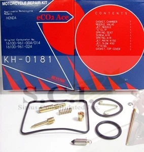 HONDA CR80 CR80R KEYSTER CARBURETOR CARB REPAIR REBUILD KIT 1980 - 1982 - Foto 1 di 9