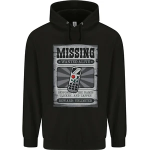 Wanted Remote Control Funny TV Lost Misplaced Childrens Kids Hoodie - Picture 1 of 79