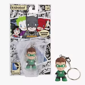 Green Lantern Keychain Vinyl Figure Kid Robot DC Universe NEW MOC - Picture 1 of 2