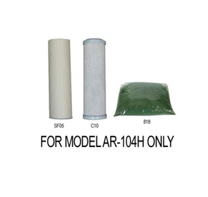 Original Koolermax AR104H Annual Filter Set Sediment Carbon DI Resin Refill Bag - Picture 1 of 1