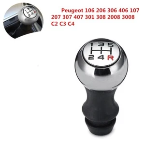 Metal Steering Gear Knob For Peugeot 106 206 207 306 307 406 407 - Picture 1 of 4