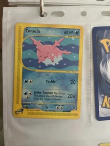 Pokémon TCG Corsola Expedition 102/165 Regular Common - Bild 1 von 2