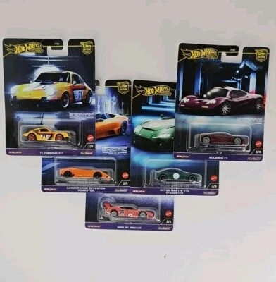 Hot Wheels Exotic Envy Hot Wheels премиум лот из 5 автомобилей полный лот  - Изображение 1 из 4