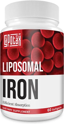 Liposomal Fe Iron Supplement for Women,65 Mg Iron Supplements with Folic Acid & - Изображение 1 из 4