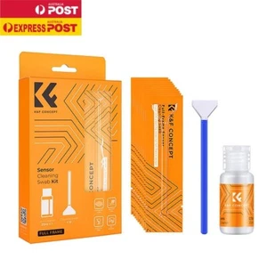K&F Concept 24mm Full Frame Sensor Cleaning Swab Kit for DSLR / SLR Camera (New) - Picture 1 of 8