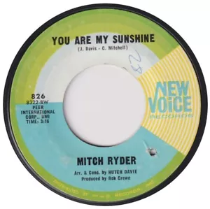 MITCH RYDER “You Are My Sunshine” NEW VOICE (1967) - Picture 1 of 2