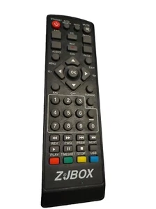 ZJBOX - REMOTE CONTROL- DEC1668 - DTV CONVERTER BOX - TESTED** R14 Working - Picture 1 of 3