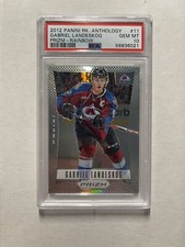 Gabriel Landeskog 2012-13 Panini Prizm #11 Rainbow Silver Prizms PSA 10 Gem Mint
