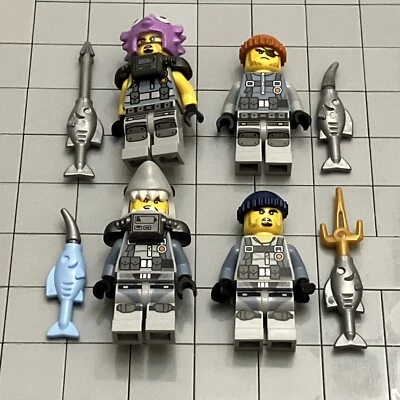 LEGO Ninjago Tiburón Ejército Minifigura Lote Matón Medusa - Película 70615 G1 20 Foto 1 de 3