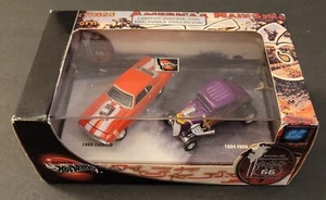 Appuntamento Vintage 100% Hot Wheels Route 66 1969 CAMARO & 1934 FORD * misb - Foto 1 di 10