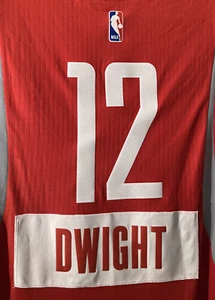 Dwight Howard Houston Rockets NBA 2014 X-Mas Jersey Men Small Rare Authentic #12 - Picture 1 of 9