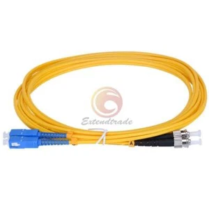 10M SC-ST Fiber Optic Patch Cord Jumper Cable Single Mode Duplex 9/125 Cable - Picture 1 of 5