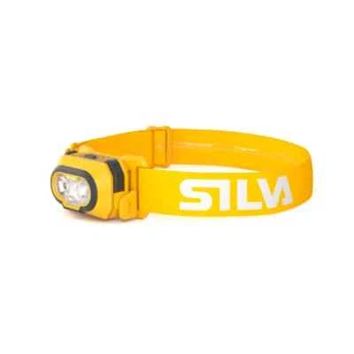 Silva Discover 500 Lumen leichte Stirnlampe - gelb