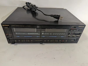 Vintage HITACHI D-W77 • Dual Audio Cassette Deck Player/Recorder • Tested Good ✓ - Picture 1 of 3