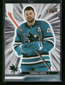 2023-24 Upper Deck #144 Tomas Hertl San Jose Sharks - Imagen 1 de 2