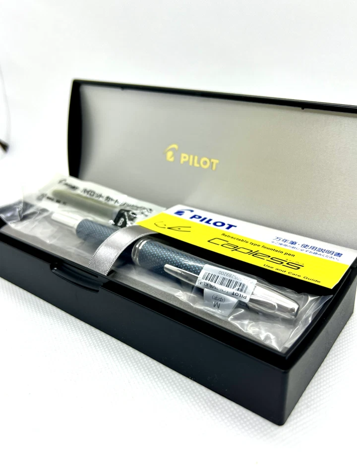 Pilot CAPLESS Fountain Pen KASURI （絣） Blue Medium FCN-2MR-KL-M