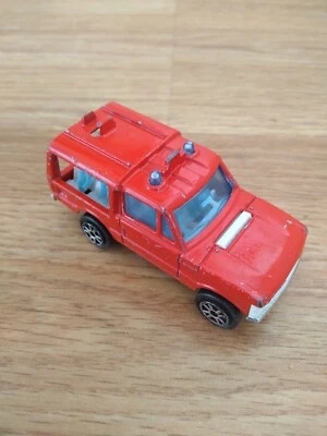 Vintage Majorette Range Rover No 246 1:60 scale red. - Image 1 of 4