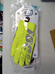 Brisker Gloves Neon Yellow Size Small - Foto 1 di 3
