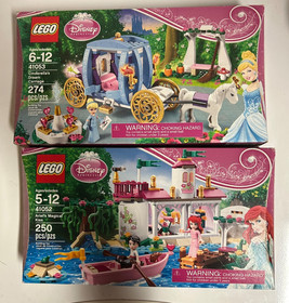 Lego 41052 - 41053 - Disney - Ariel's Magical Kiss - Cinderella's Dream Carriage