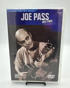 Joe Pass - Jazz Lines (DVD, 2004) Alfred Guitar Instructional Lesson W/ Book - Bild 1 von 2
