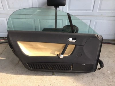Audi TT 2000-2006 conjunto de puerta cupé lado conductor delantero izquierdo con panel vidrio manual Foto 1 de 4