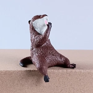 Figurine mascotte Fuchiyasumi loutre à petites griffes du Japon - Imagen 1 de 10