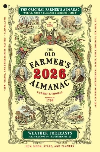 Old Farmer's Almanac 2026, Paperback by Old Farmer's Almanac, Like New Used, ... - Image 1 of 1