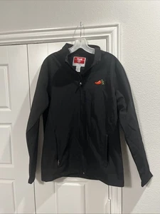 Chilis Mitarbeiter Uniform Unisex Jacke mit Reißverschluss Größe M schwarz - Bild 1 von 4