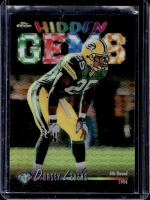 1998 Topps Chrome Dorsey Levens Hidden Gems Refractor #HG12 Packers - Image 1 of 2
