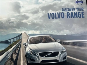 Folleto de venta de autos originales de la gama Volvo coleccionable de 2012 - Imagen 1 de 4