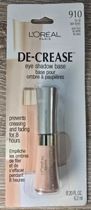 Loreal De-Crease Eye Shadow Base #910 For All Skin Tones Discontinued - Picture 1 of 2
