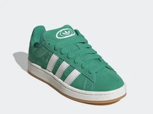 Adidas Mujer Campus 00s W, Estilo # JI2751, Talla 9, Color Verde Corte/Blanco/Goma - Imagen 1 de 10
