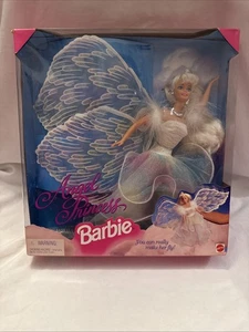Muñeca Barbie princesa ángel 1996 Mattel #15911 alas de ángel extraíbles selladas de colección - Imagen 1 de 21