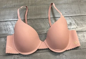 ADRIENNEVITTADINI Women's Bra Studio Dusty Pink Underwire Adjustable Straps 36B - Picture 1 of 5