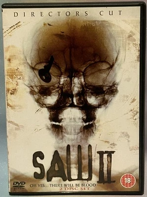 Saw 2 Directors Cut (2006) 2 Disc DVD Boxset - UK/R2 - Cert 18  - Image 1 of 4