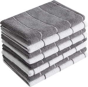 Microfiber Kitchen Towels - Super Absorbent, Soft and Solid Color Dish Towels, - Picture 1 of 3