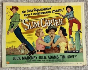 1957 Universal Pictures - Lobby Set of 1 thru 8 - (11" x 14") Slim Carter RARE - Picture 1 of 18