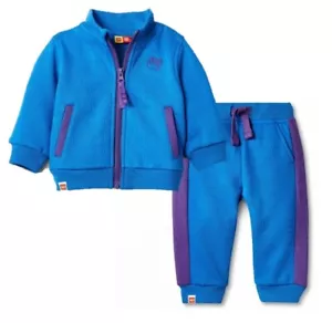 LEGO Baby Track Zip-up Sweatshirt Jacket & Jogger Pants Blue LEGO x Target - Picture 1 of 3