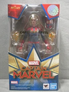 Captain Marvel 6" Actionfigur AUTHENTIC S.H.Figuarts Bandai Avengers - Bild 1 von 4