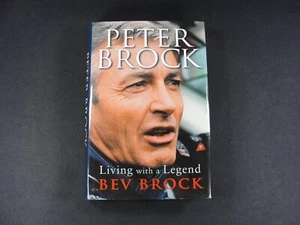 Peter Brock: Living with a Legend by Bev Brock SIGNED by both PETER and BEV - Picture 1 of 19