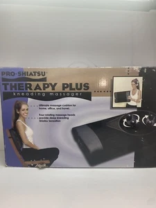 Pro Shiatsu Kneading Rolling Relax Back/Neck Massager Home Black - Picture 1 of 5