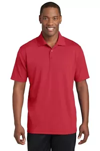 NEW Sport-Tek Mens Cool Dry Fit Wicking Performance Golf Polo T-Shirt ST640 - Picture 1 of 21