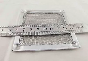 1x 8cm PC Case Cooling Fan 80mm Aluminum Dustproof Dust Mesh Grill Guard Filter - Picture 1 of 11