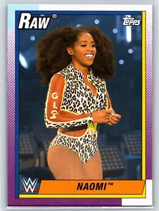 2021 Topps Heritage WWE - Naomi #29 RAW - Picture 1 of 2