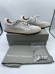 Officine Creative Women’s Sneakers Kareem #106, Size 40 IT / 10 US - Gray White - Picture 1 of 16