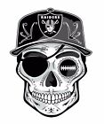 Las Vegas Raiders Schädel Logo Aufkleber Nevada Kalifornien Oakland Los Angeles