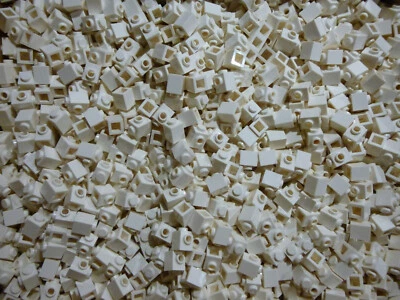 50 x LEGO® 87087CitySystems,Konverter in 1 x 1 mit 1 Noppe in weiss Neuware - Bild 1 von 2